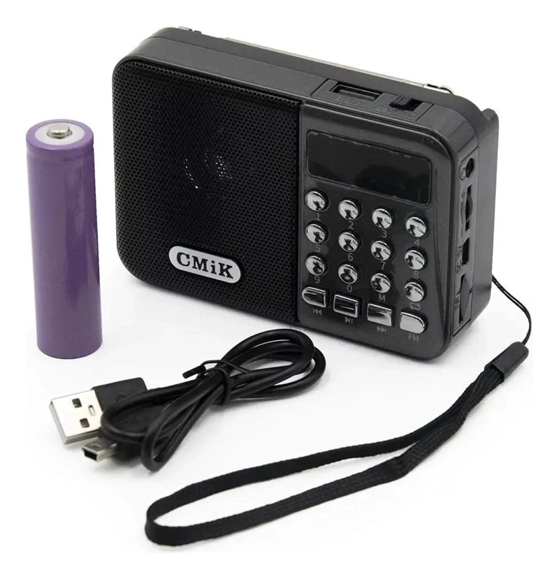 MINI RADIO DIGITAL MULTIFUNCION CON REPRODUCTOR MP3 Y FM - 2