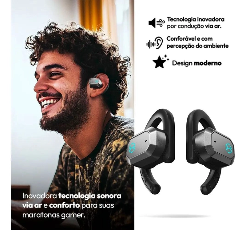 AUDIFONOS IN EAR BLUETOOTH NEGRO EDIFIER AIR2 - 2