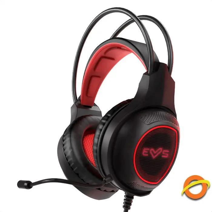 HEADSET GAMER CON LUZ LED RGB Y MICROFONO - 1