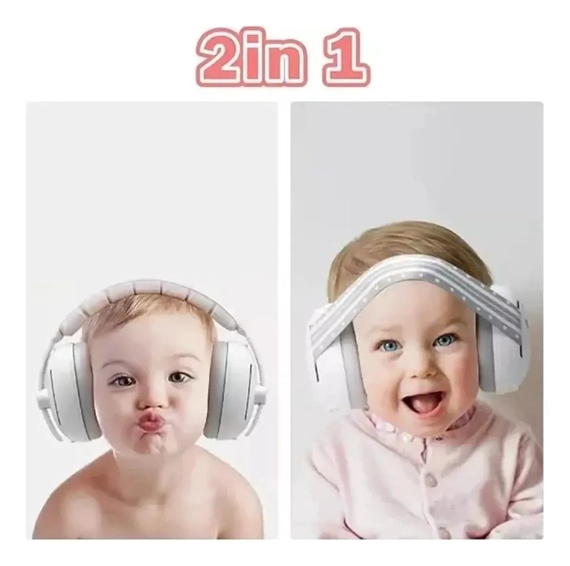 AUDIFONOS PROTECTORES ANTI-RUIDO PARA BEBE S 2 EN 1 - 3