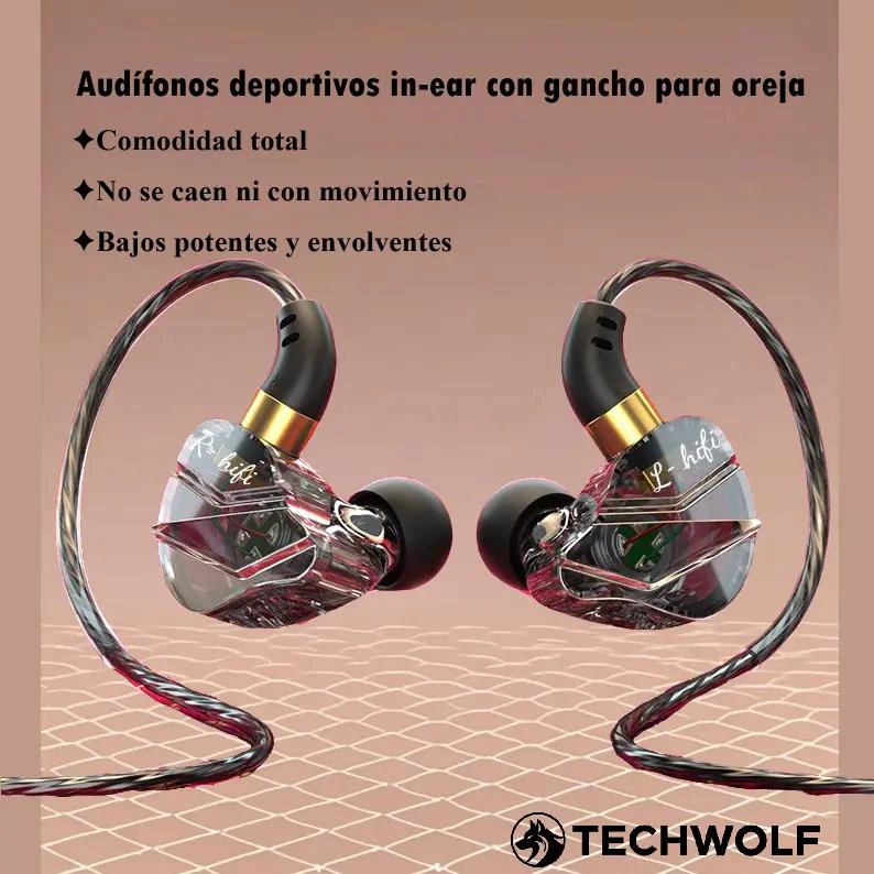 AUDIFONOS GAMER IN-EAR CON MICROFONO Y CONECTOR 3.5MM - 2