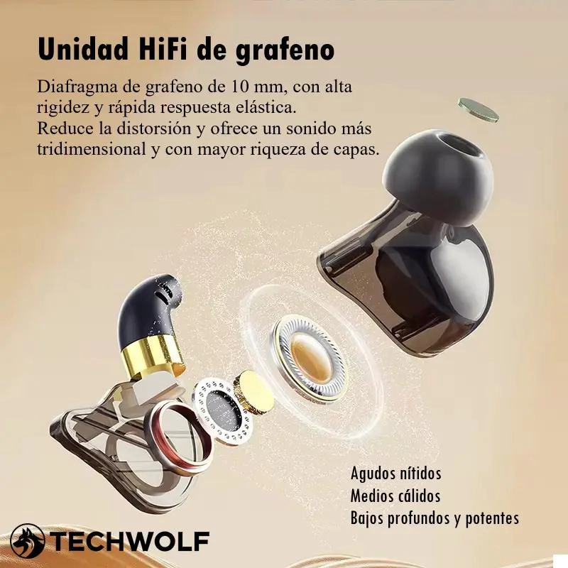 AUDIFONOS GAMER IN-EAR CON MICROFONO Y CONECTOR 3.5MM - 3