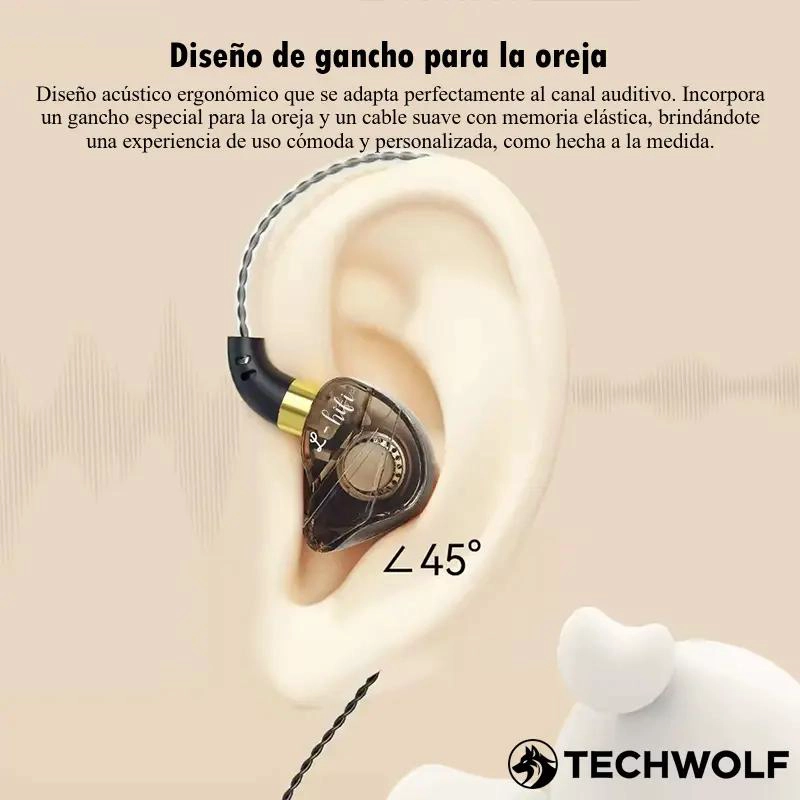 AUDIFONOS GAMER IN-EAR CON MICROFONO Y CONECTOR 3.5MM - 5