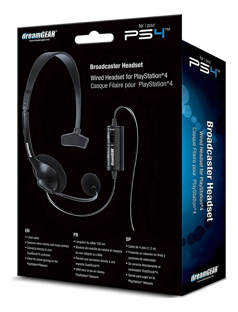 AURICULARES PARA PS4 CON MICROFONO Y CANCELACION DE RUIDO - 3