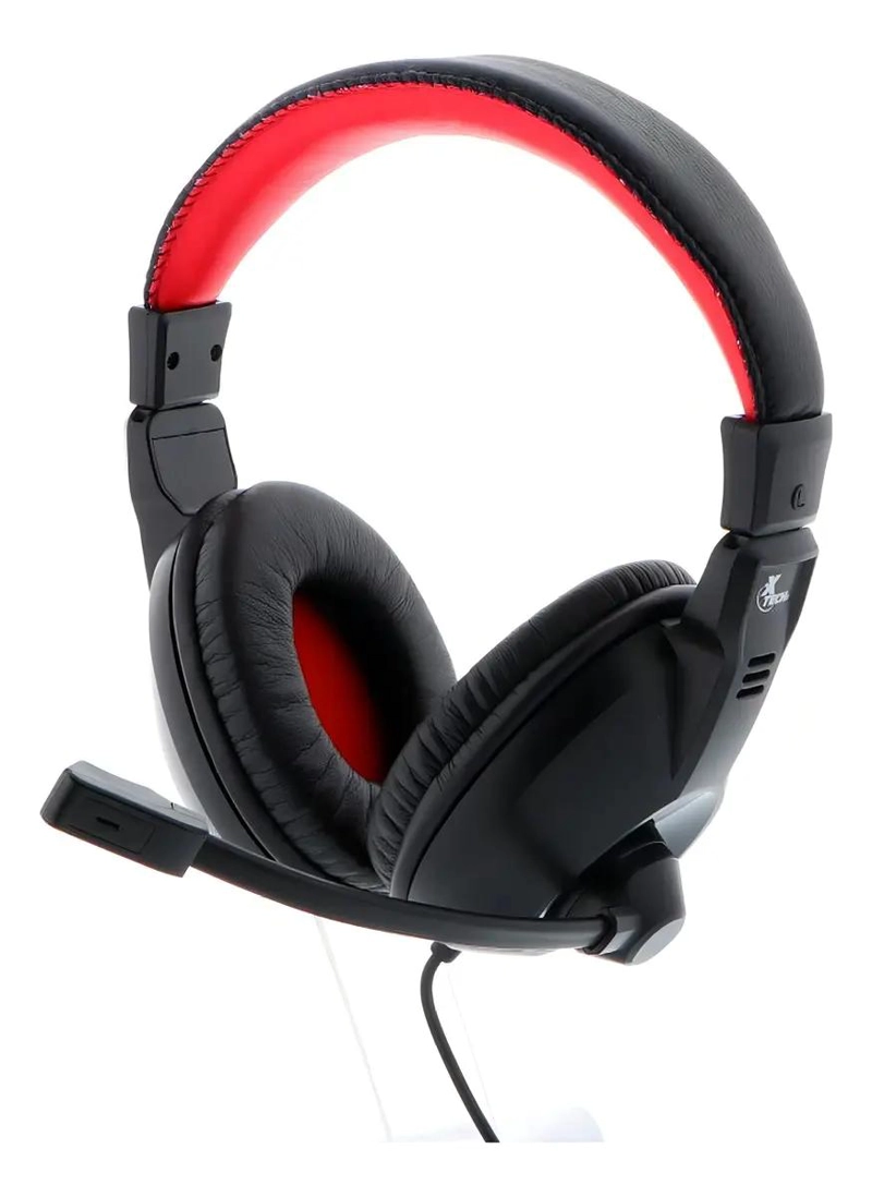 AURICULARES GAMER DIADEMA CON MICROFONO COLOR NEGRO - 2