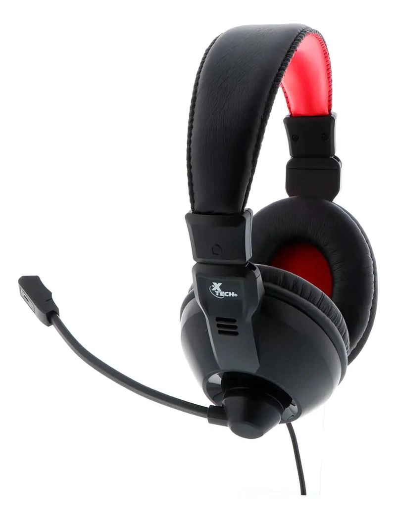 AURICULARES GAMER DIADEMA CON MICROFONO COLOR NEGRO - 3