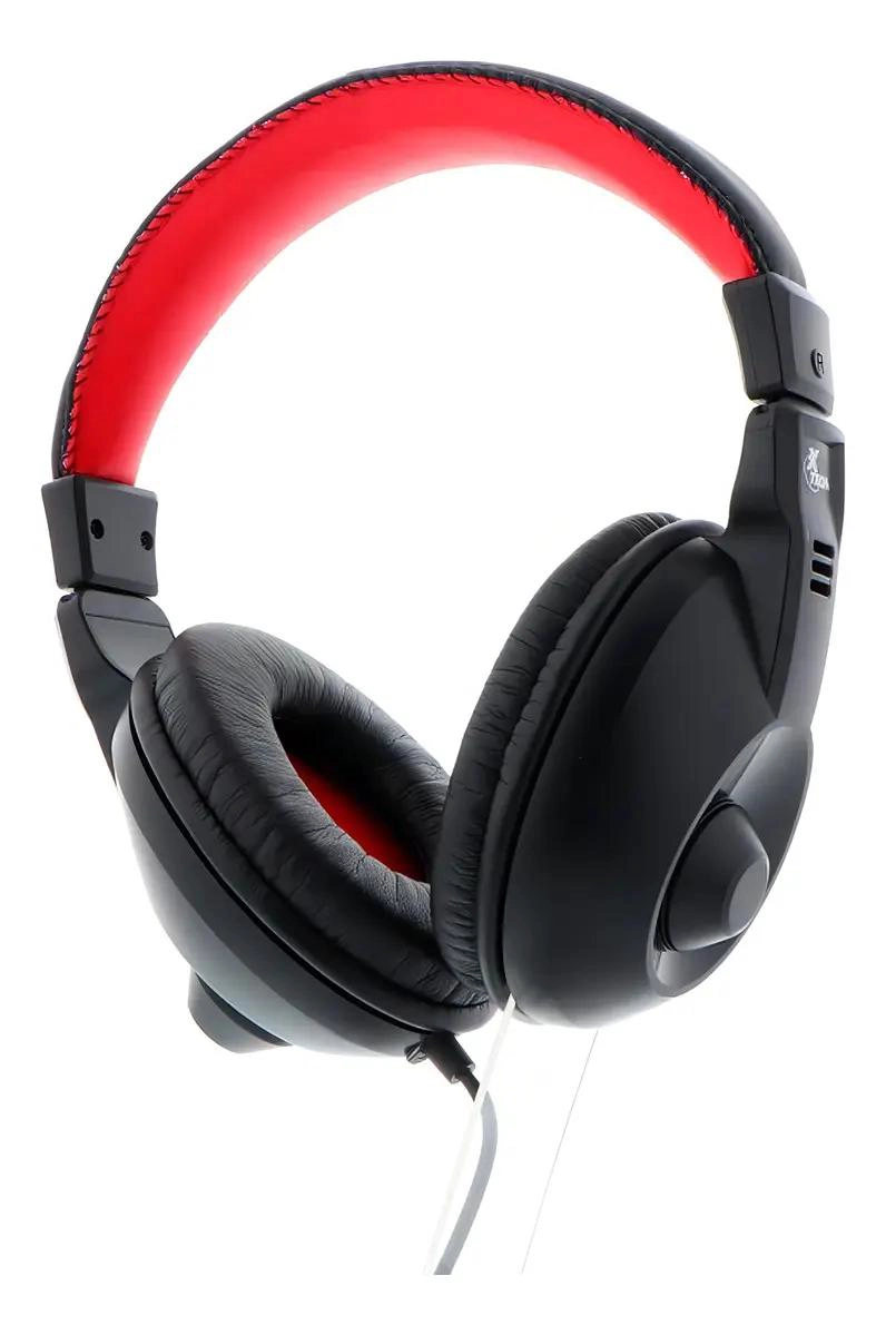 AURICULARES GAMER DIADEMA CON MICROFONO COLOR NEGRO - 4