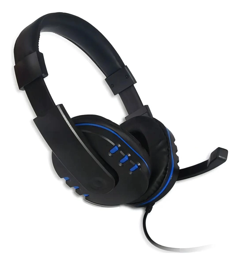 AURICULARES GAMER COMPATIBLES CON PS4 CON MICROFONO - 3