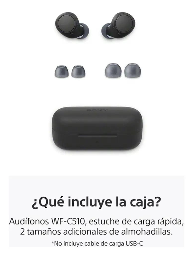 AUDIFONOS INALAMBRICOS TRUE WIRELESS COLOR NEGRO - 4