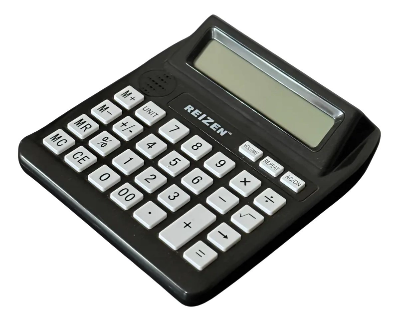 CALCULADORA PARLANTE CON AURICULAR PARA SORDOS - 1