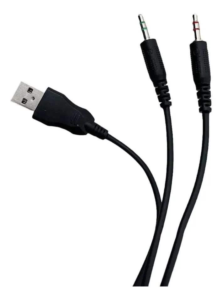 AUDIFONOS PARA PC GAMER CON MICROFONO Y SONIDO ESTE REO - 5