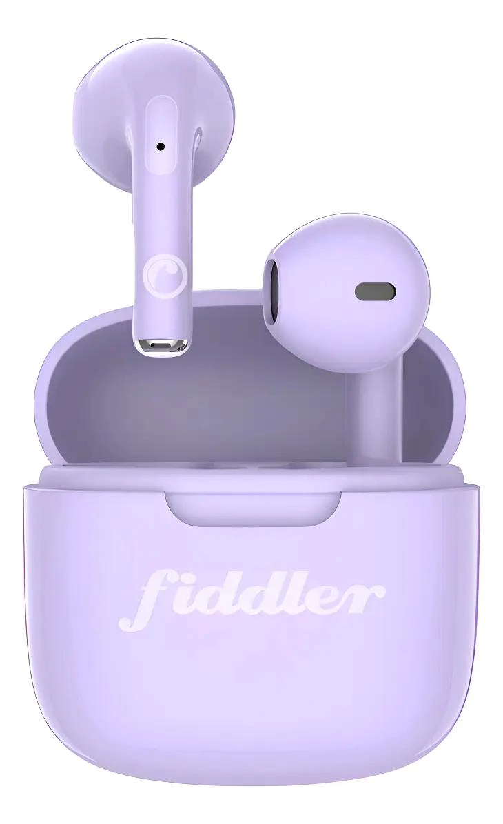 AUDIFONOS IN-EAR BLUETOOTH TWS MORADOS - 1