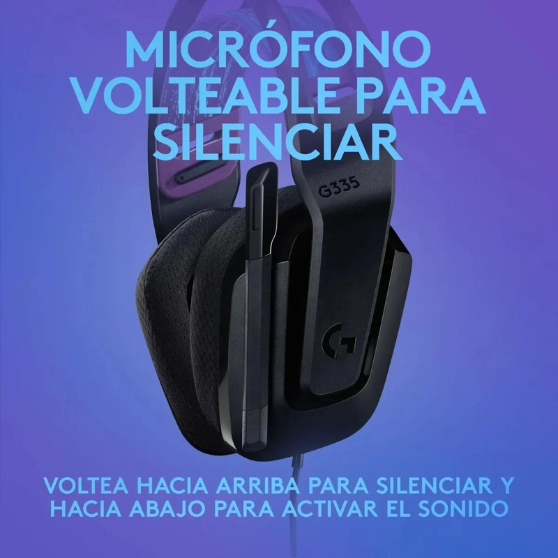 AUDIFONO GAMER CON MICROFONO PARA PC, PS4 Y SWITCH - 5