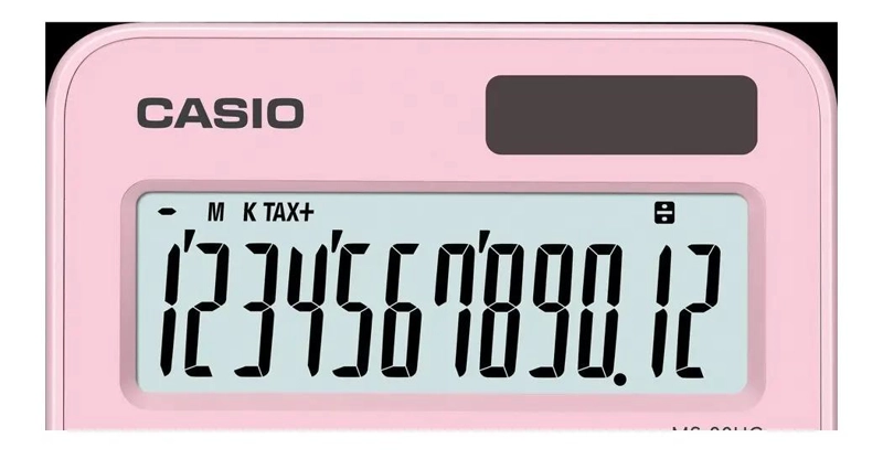 CALCULADORA DE ESCRITORIO 12 DIGITOS CON PANTALLA LCD - 5