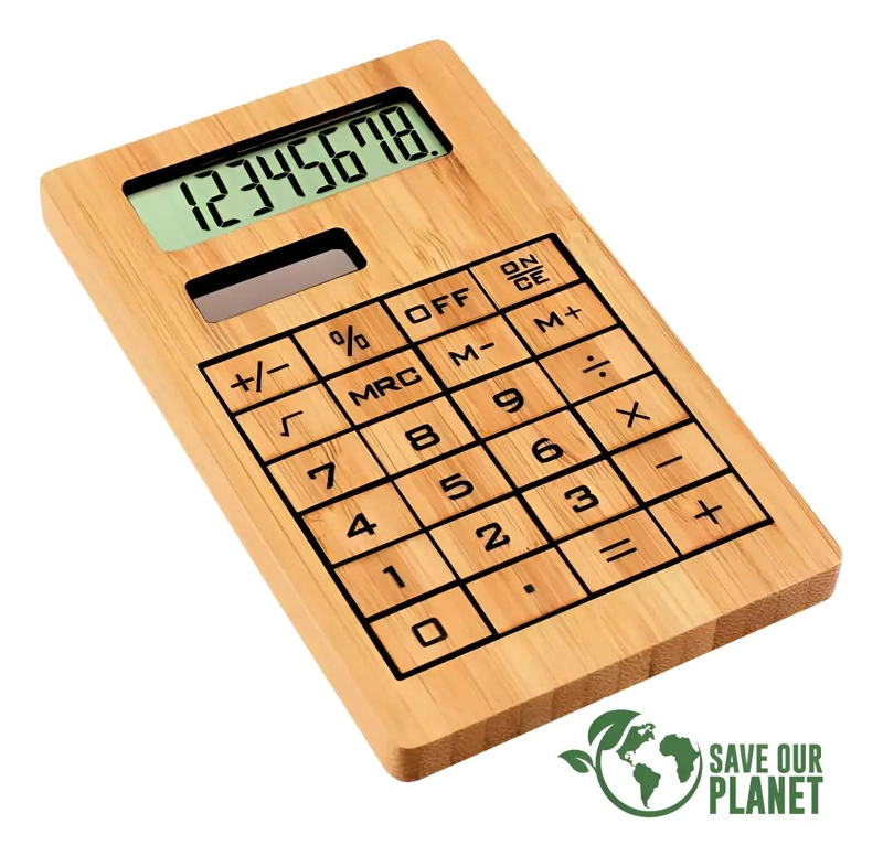 CALCULADORA SOLAR ECOLOGICA PACK X3 - 1