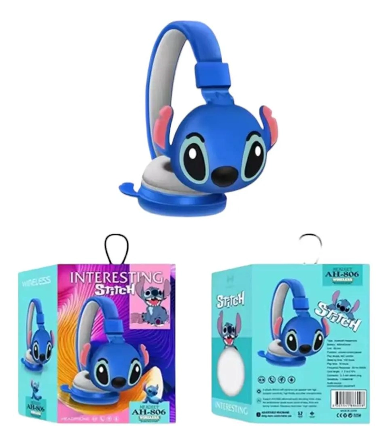 AUDIFONOS BLUETOOTH INALAMBRICOS PARA NIÑOS CON DISEÑO - 3