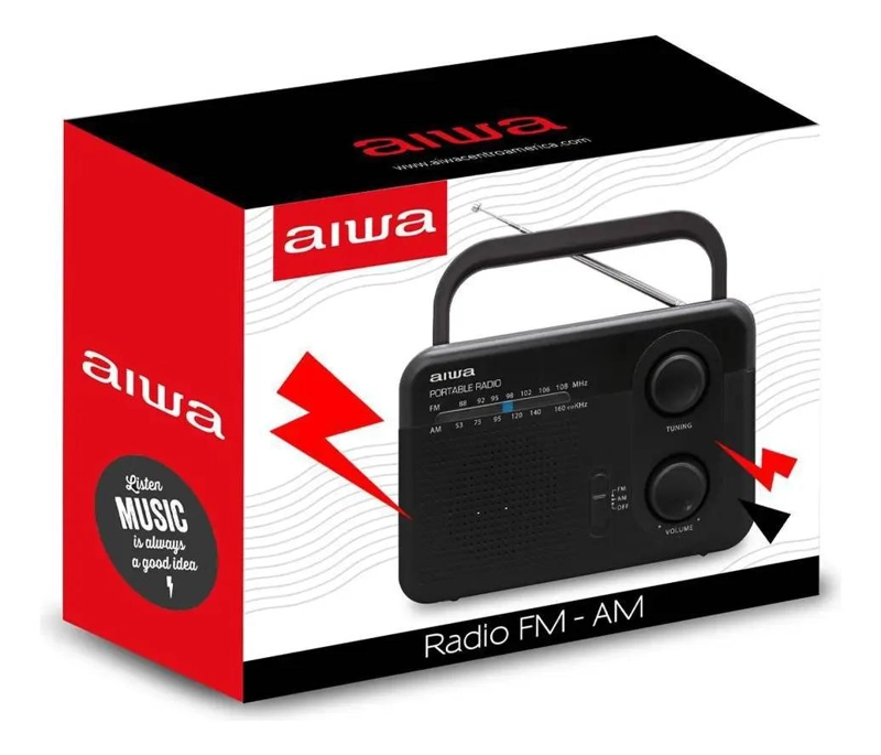 RADIO PORTATIL FM Y AM CON SINTONIZADOR ANALOGICO - 2