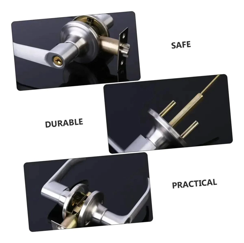CERRADURA CON MANIJA PARA PUERTA DE RECAMARA O PRINCIPAL - 5