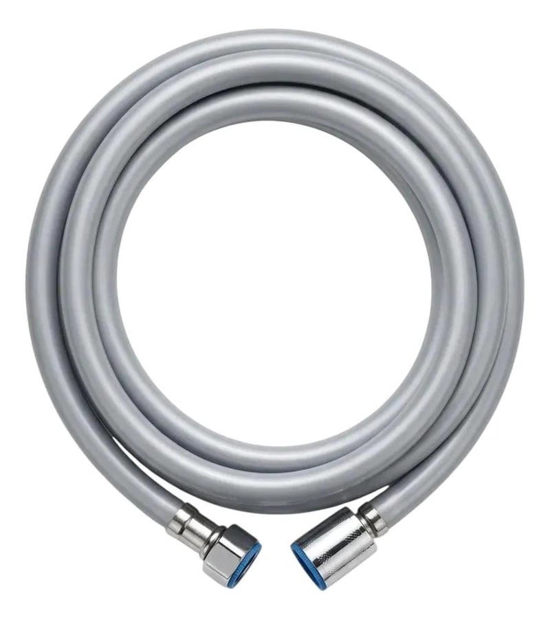 PACK 2 MANGUERAS FLEXIBLES DE GOMA PARA DUCHA 1.75 M GRIS - 2