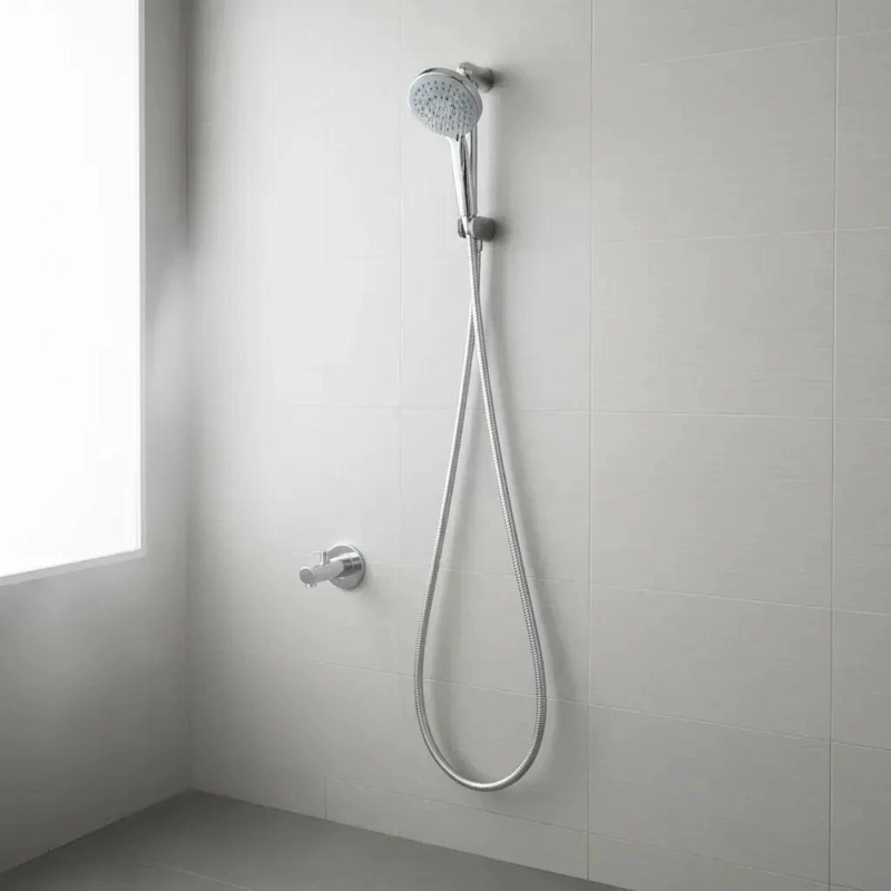PACK 2 MANGUERAS FLEXIBLES DE GOMA PARA DUCHA 1.75 M GRIS - 3