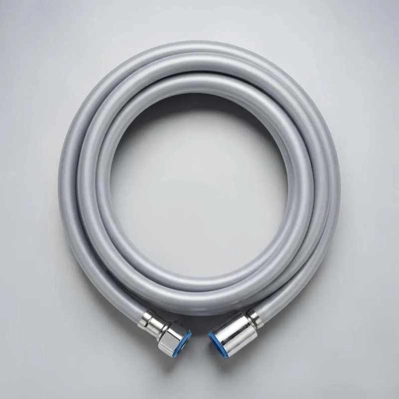 PACK 2 MANGUERAS FLEXIBLES DE GOMA PARA DUCHA 1.75 M GRIS - 4