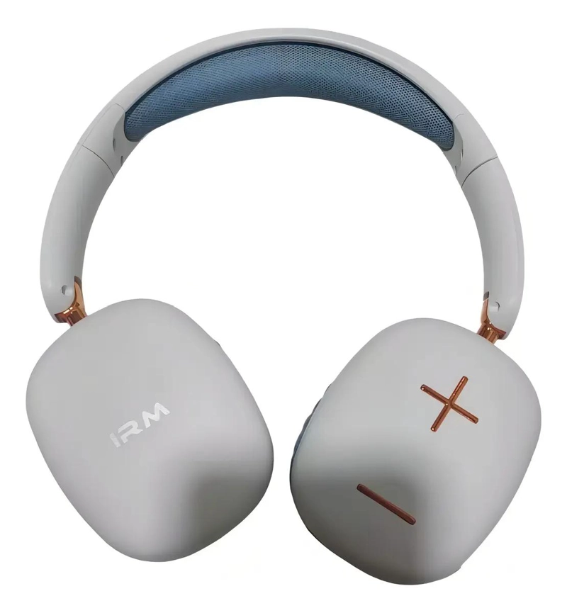 AURICULARES BLUETOOTH PLEGABLES CON MICROFONO BLANCO - 1