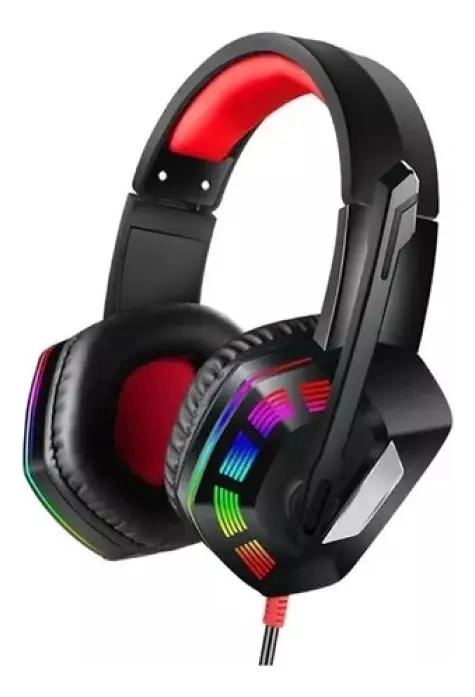 AUDIFONO GAMER CON BANDA FLEXIBLE Y MICROFONO INTEGRADO - 1