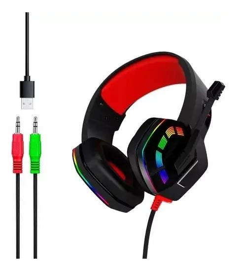 AUDIFONO GAMER CON BANDA FLEXIBLE Y MICROFONO INTEGRADO - 4