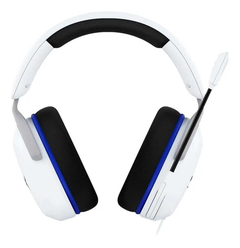 AUDIFONO GAMING CON MICROFONO PARA PS4 Y PS5 BLANCO - 3