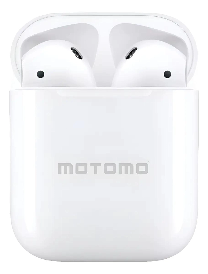 AUDIFONOS IN EAR BLUETOOTH INALAMBRICOS COLOR BLANCO - 1