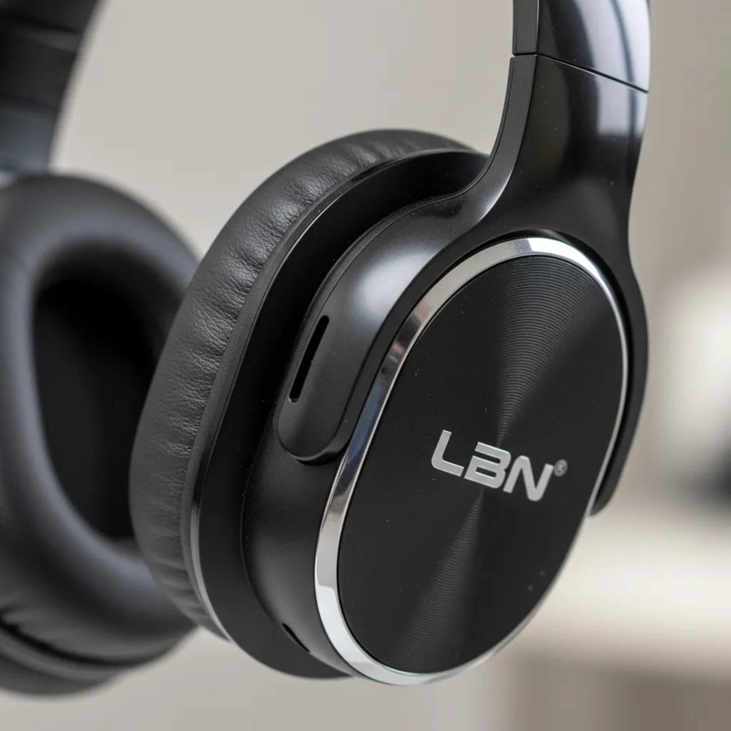AUDIFONO INALAMBRICO BLUETOOTH NEGRO CON MICROFONO - 5