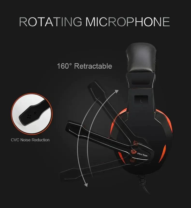 AURICULARES GAMER CON MICROFONO Y ADAPTADOR 2 - 2