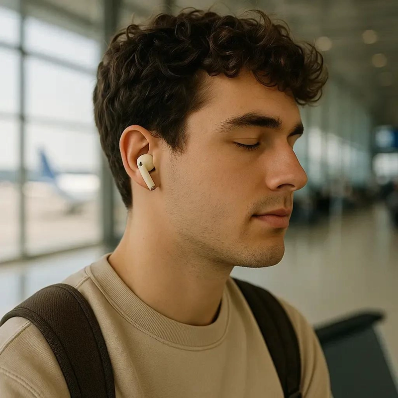 AUDIFONOS INALAMBRICOS BLUETOOTH SONIDO HD CONEXION ESTRE - 5