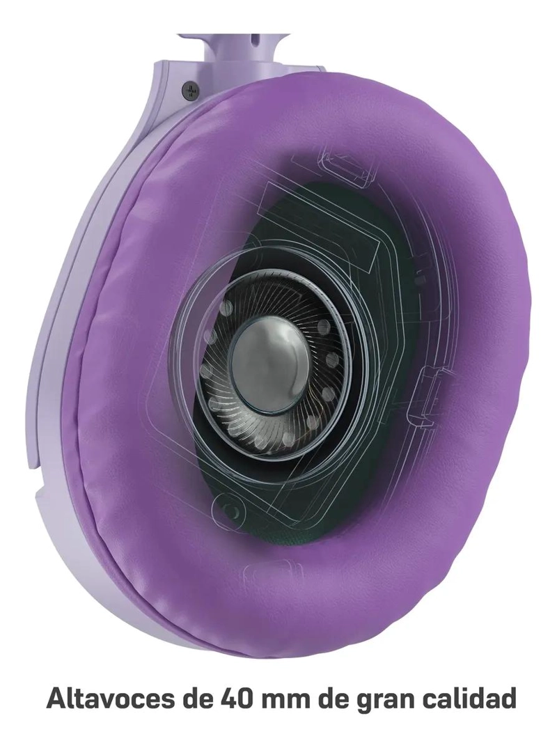 AUDIFONOS RECON 70 PARA PS4 Y PS5 COLOR LAVANDA - 3