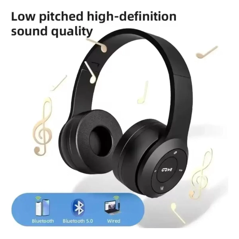 AUDIFONOS GAMER INALAMBRICOS BLUETOOTH 5.3 CON MICROFONO - 2