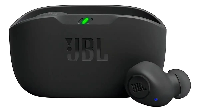 AURICULARES BLUETOOTH TWS NEGRO CON CANCELACION DE RUIDO - 1