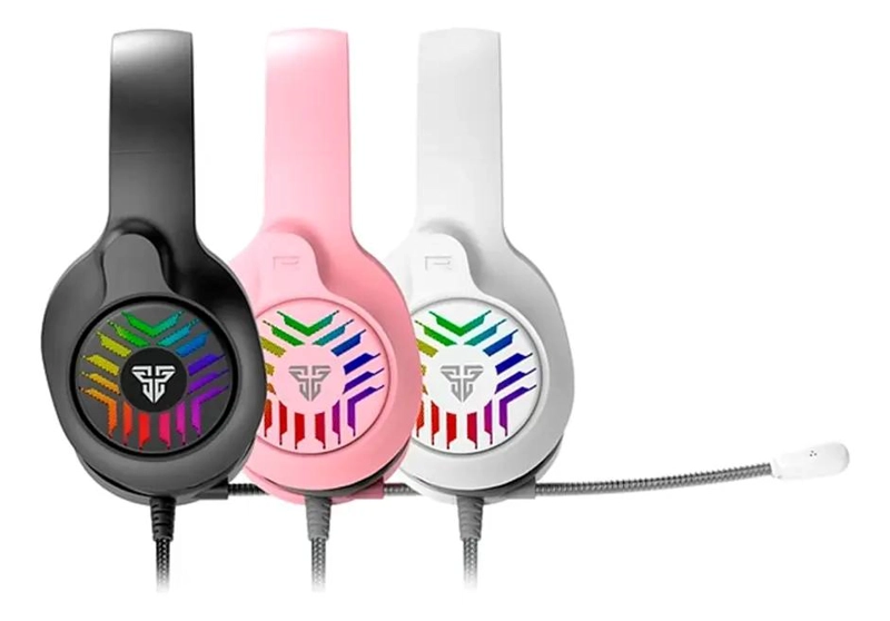 AUDIFONOS GAMER BLITZ MH87 RGB SAKURA PC CONSOLAS - 2