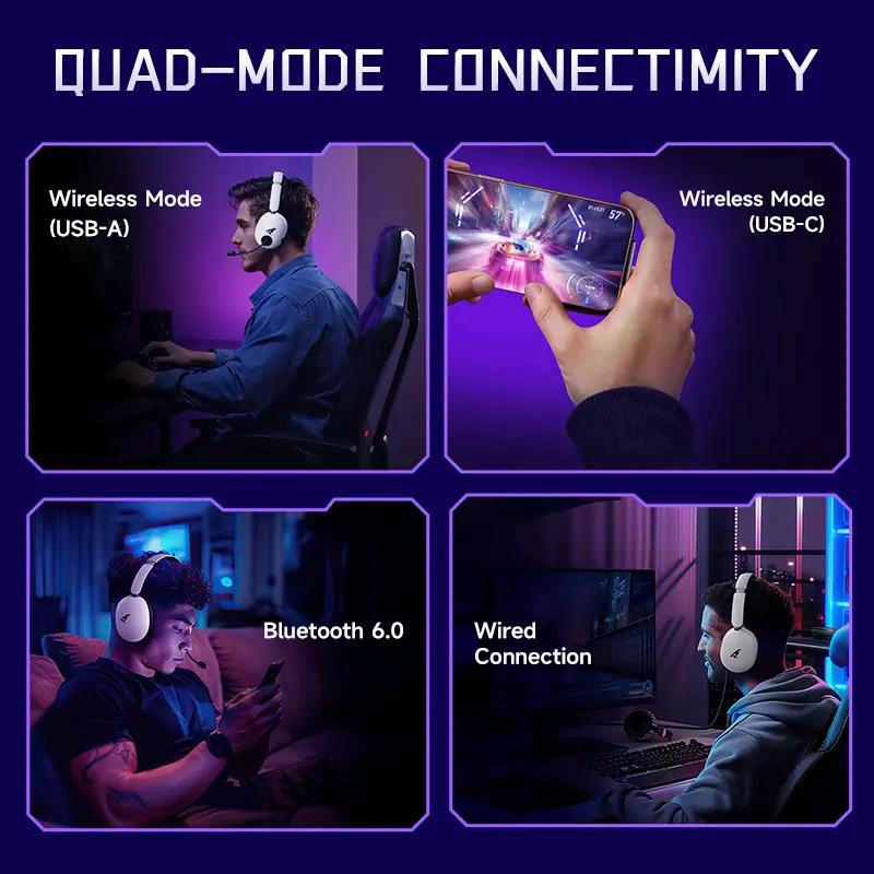 AURICULARES GAMER CON SONIDO 7.1 Y CANCELACION DE RUIDO - 5