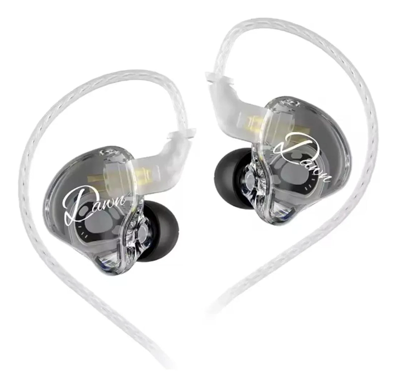 AUDIFONOS IN-EAR GAMER HIFI BASS COLOR GRIS - 1