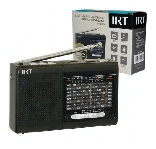 RADIO PORTATIL AM FM SW USB 9 BANDAS - 2