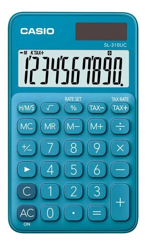 CALCULADORA DE 10 DIGITOS MODELO SL-310UC - 1