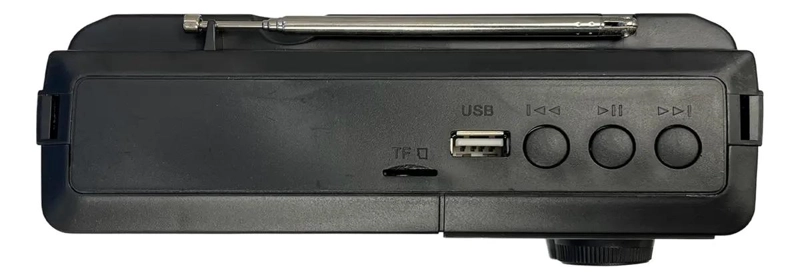 RADIO PORTATIL AM/FM/SW 5W CON LINTERNA RECARGABLE - 5