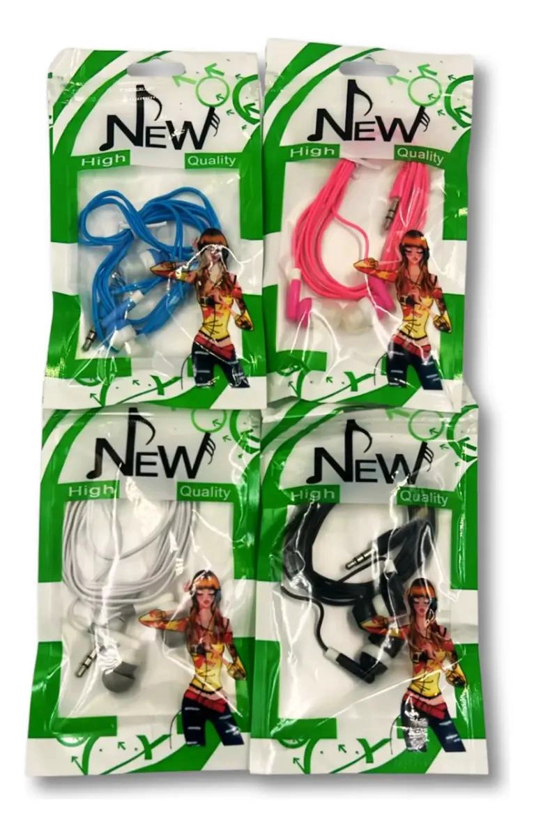PACK DE 30 AUDIFONOS GENE RICOS COLORES SURTIDOS - 2