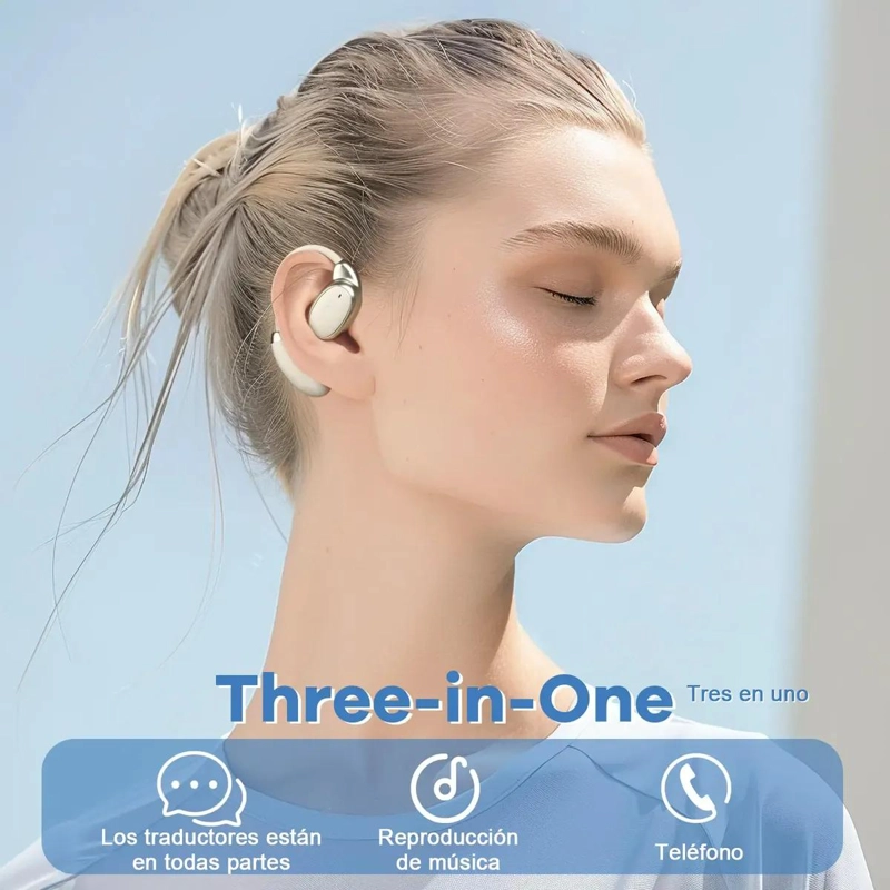 AURICULARES TRADUCTOR PORTATIL CON VOZ EN 138 IDIOMAS - 2