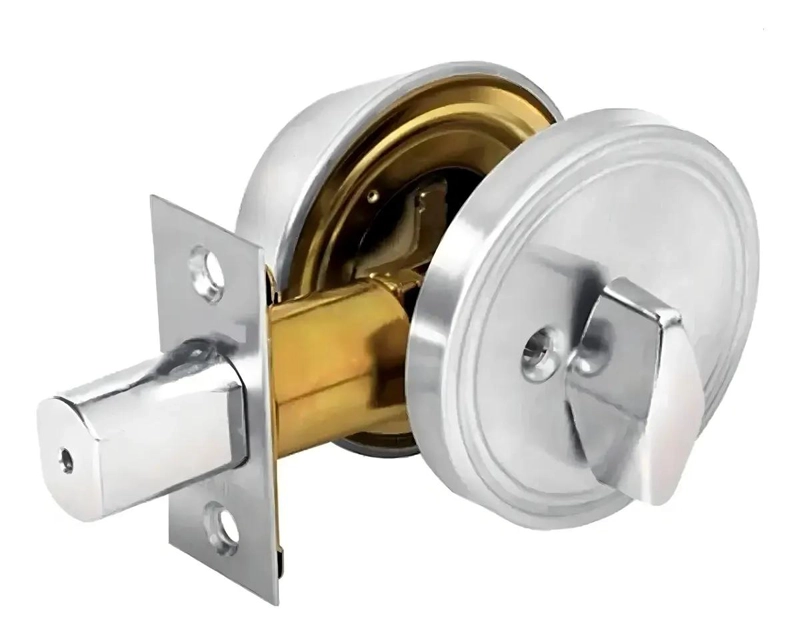 SET 3 CERRADURAS DE SEGURIDAD CON CERROJO ACERO INOX - 3