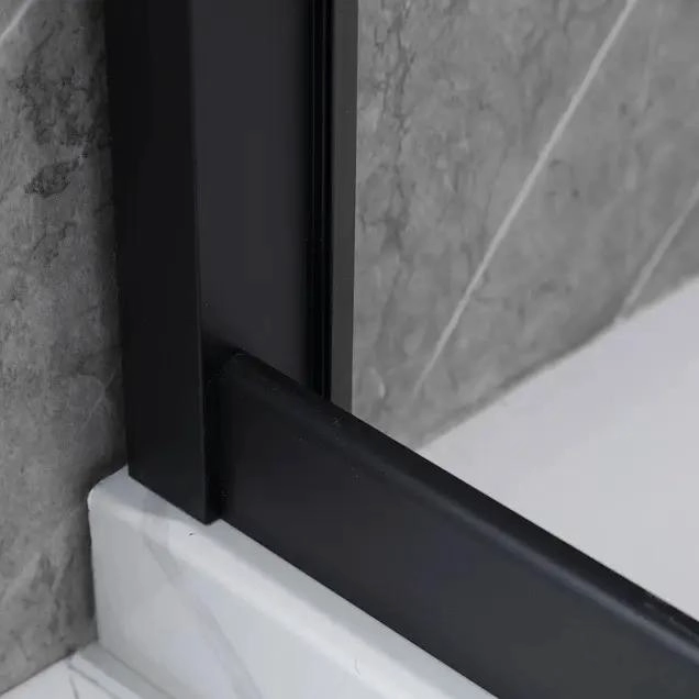 MAMPARA AJUSTABLE 140-160 CM VIDRIO TRANSPARENTE 6 MM - 4