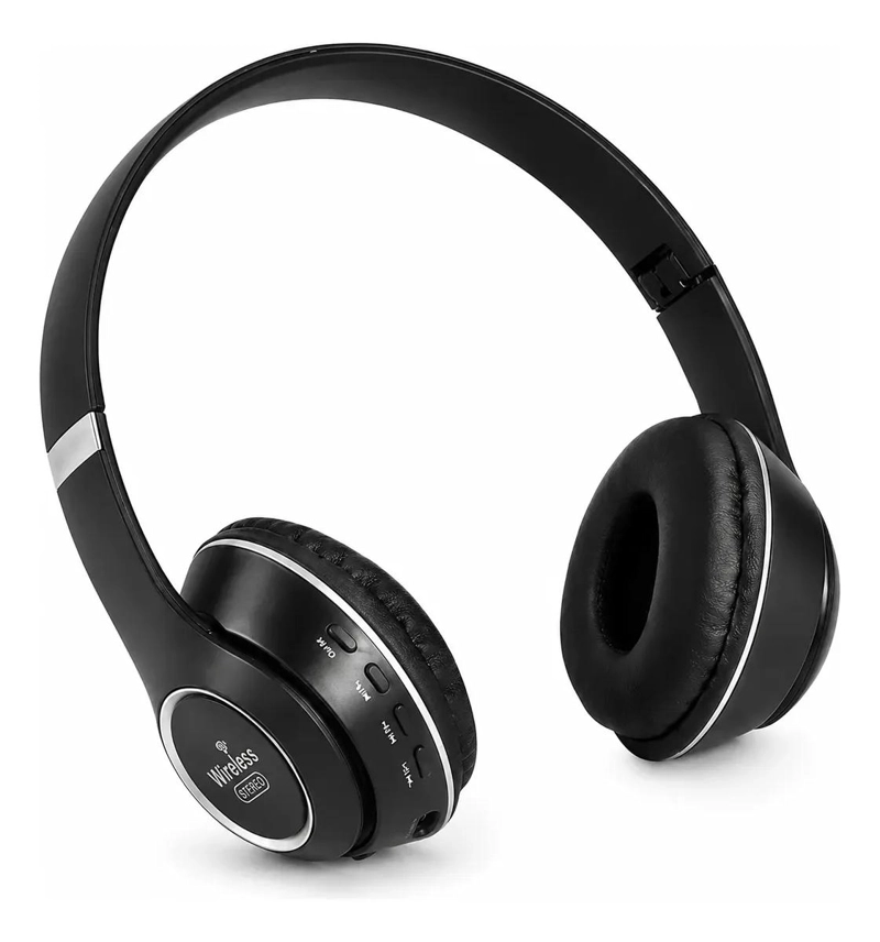AUDIFONOS BLUETOOTH INALAMBRICOS CON RADIO FM Y MICRO SD - 2