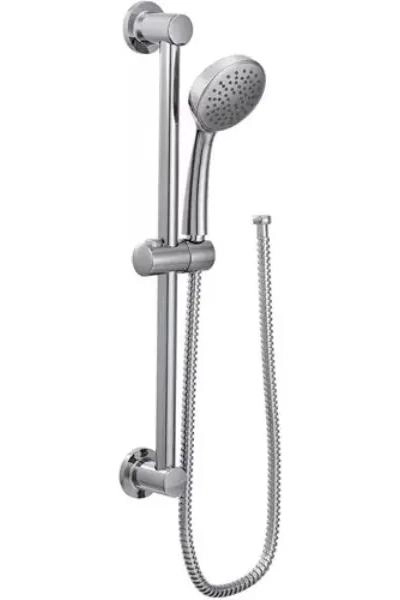 DUCHA FLEXIBLE REGULABLE CON BARRA Y JABONERA - 3