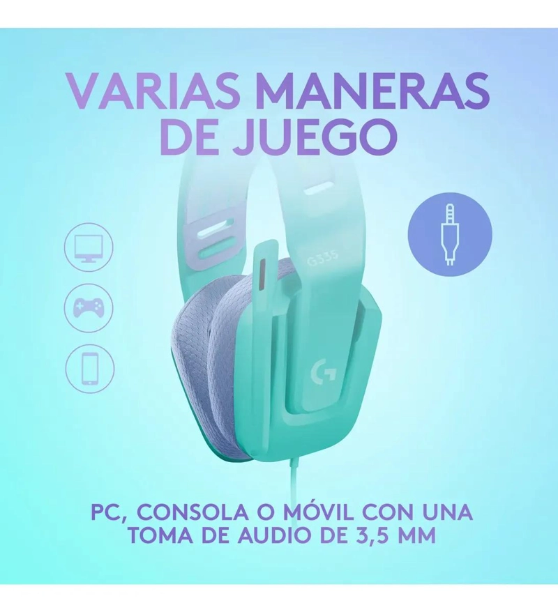 AUDIFONO GAMER LIGERO CON MICROFONO INTEGRADO - 3