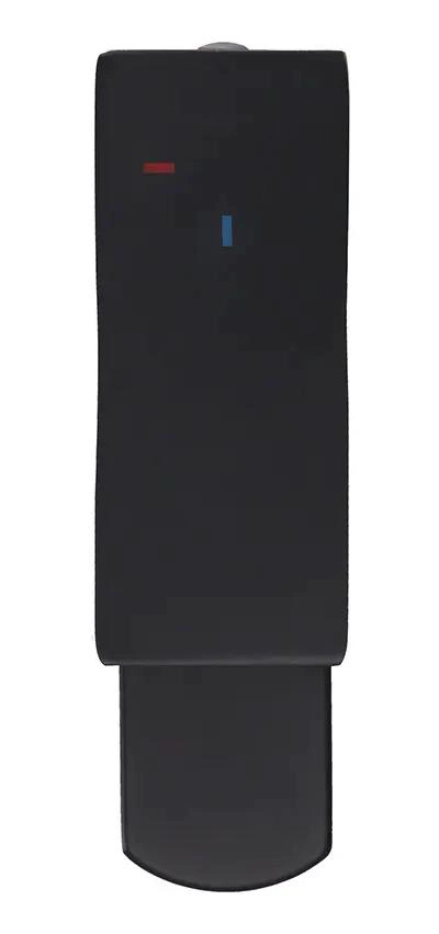 GRIFERIA MONOCONTROL PARA LAVAMANOS NEGRO MATE - 2